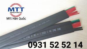 Dây điện dẹt cầu trục 1.5SQx8C