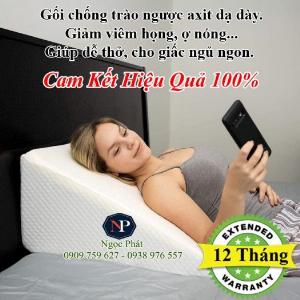 Gối Chống Trào Ngược Dạ Dày Người Lớn, Giúp Dễ Thở, Dễ Ngủ Về Đêm