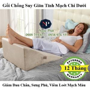 Gối Chống Suy Giãn Tĩnh Mạch, Giảm Đau Nhức Chân - Thư Giãn Dễ Ngủ