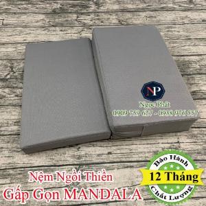 Nệm Ngồi Thiền Gấp Gọn YOGI, Dùng Ngồi Phật Giáo Và Yoga. Tọa Cụ - Bồ Đoàn
