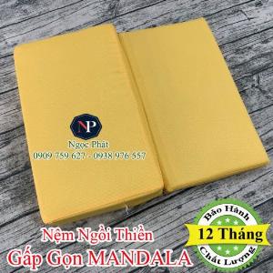 Nệm Ngồi Thiền Gấp Gọn YOGI, Dùng Ngồi Phật Giáo Và Yoga. Tọa Cụ - Bồ Đoàn