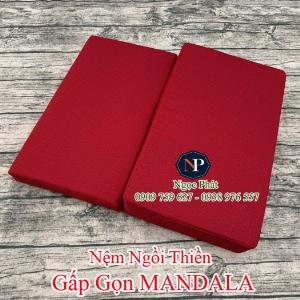 Nệm Ngồi Thiền Gấp Gọn YOGI, Dùng Ngồi Phật Giáo Và Yoga. Tọa Cụ - Bồ Đoàn