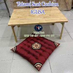 Đệm ngồi ghế gỗ, gỗ salon mây 40x40x5cm - Hàng chất lượng