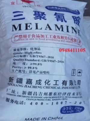 Melamine (C3H6N6), melamin con voi, nguyên liệu sản xuất phân bón, keo melamine - Zhungdong /Trung Quốc (LH: 0948411105)