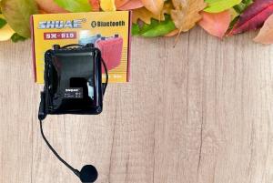 Máy trợ giảng Shuae SM-919 Bluetooth kèm micro không dây