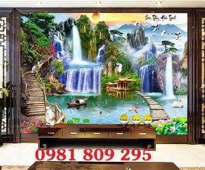 Tranh gạch men thiên nhiên ốp tường GSF6