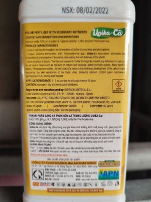 Calcium hữu cơ chứa enzyme trichoderma xuất xứ Tây ban Nha