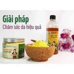 Tinh bột nghệ núi Bh Nong nguyên chất an toàn không hóa chất