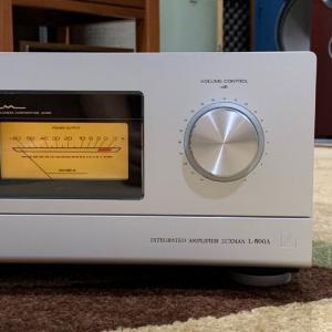 Ampli Luxman L-590A Silver