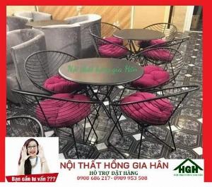 Bàn ghế cafe sân vườn HGH0
