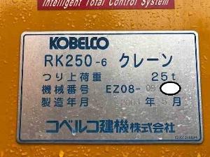 Cẩu lốp 25 tấn Kobelco RK250-6