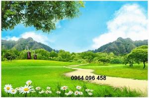 Tranh phong cảnh 3d thiên nhiên tranh gạch 3d cảnh thiên nhiên - JHF3