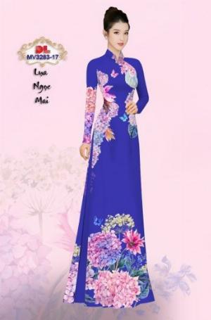 Vải áo dài lụa ngọc mai cao cấp MV 3283