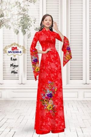 Vải áo dài lụa ngọc mai cao cấp MV 3246