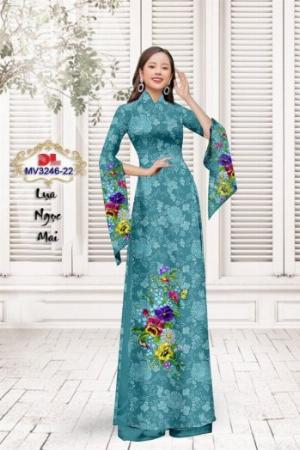 Vải áo dài lụa ngọc mai cao cấp MV 3246
