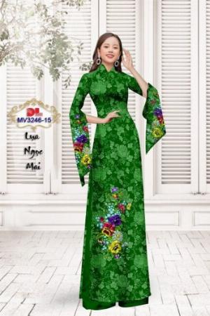 Vải áo dài lụa ngọc mai cao cấp MV 3246