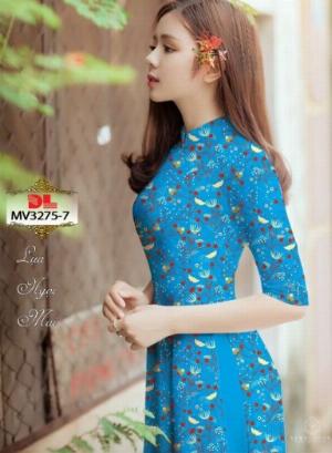 Vải áo dài lụa ngọc mai cao cấp MV 3275