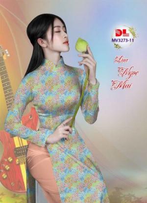 Vải áo dài lụa ngọc mai cao cấp MV 3273