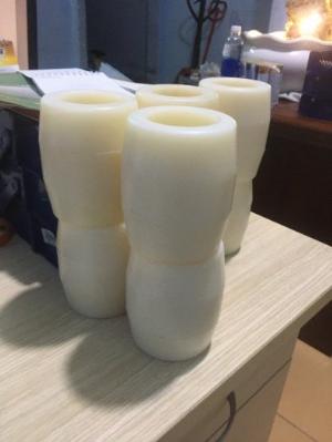 Bánh xe nâng tay PU 80x70 dùng cho các xe nâng tay