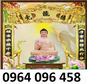 Tranh trang trí phòng thờ tranh gạch 3d phòng thờ - VCRW2
