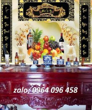 Tranh trang trí phòng thờ tranh gạch 3d phòng thờ - VCRW2