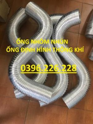 Đại lý cung cấp ống nhôm nhún chịu nhiệt phi 200, phi 250, phi 300 dùng hút khói nhà bếp.