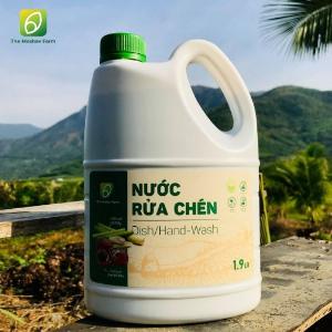 Nước Rửa Chén – Rửa Tay Bồ Hòn The Moshav Farm, sản phẩm hữu cơ, an toàn cho da tay