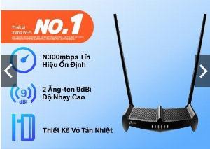 Phát WiFi xuyên tường TP-Link TL-WR841HP có chức năng mở rộng WiFi