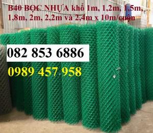 Sản xuất Lưới b20 mạ kẽm 20x20, Lưới b20 bọc nhựa hàng có sẵn