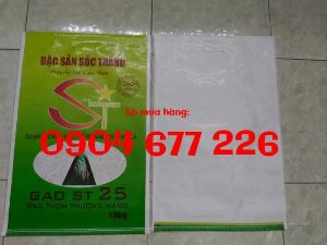 Bao pp dệt, sản xuất bao đựng gạo giá rẻ