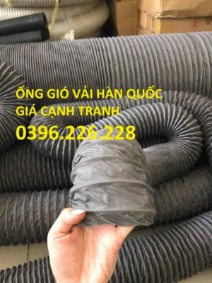 Bán ống gió vải Simili phi 40, phi50, phi 60, phi 75, phi 115 co giãn chịu nhiệt giá tốt .