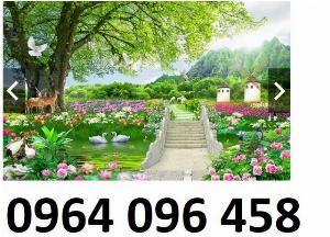 Tranh gạch 3d phong cảnh cây cối - HBB5