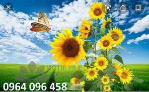 Gạch tranh 3d tre trúc phong thủy - 9876CN
