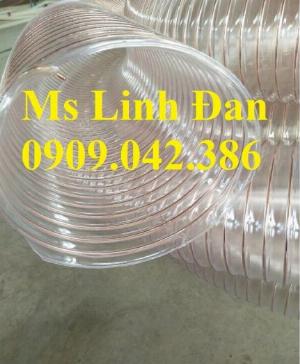 Ống nhựa hút bụi pu lõi thép mạ đồng, ống hút bụi pu, ống hút bụi gỗ,