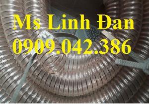 Ống nhựa hút bụi pu lõi thép mạ đồng, ống hút bụi pu, ống hút bụi gỗ,