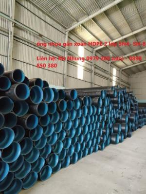 Ống nhựa HDPE 2 lớp