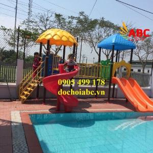 Thi Công Lắp Đặt Cầu Trượt Hồ Bơi