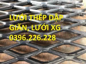 Cung cấp lưới dập giãn - lưới XG 33 dầy 2mm ô(1,2mm x 30mm) khổ 1m2 x 10m hàng có sẵn