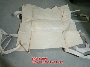 Bao sling tải 40 bao xi măng, tiết kiệm nhân lực
