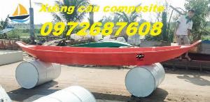 Thuyền chèo tay, thuyền composite, thuyền chèo tay 2 - 4 người