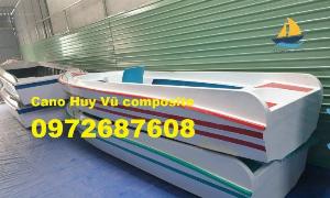 Thuyền chèo tay, thuyền composite, thuyền chèo tay 2 - 4 người