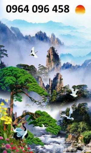 Tranh gạch 3d khổ lớn - HNN65