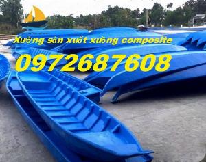 Xuồng nhựa, xuồng composite chèo tay cho 2 - 3 người giá rẻ