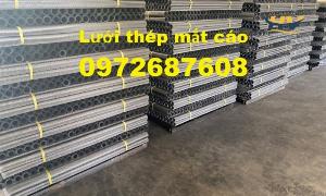 Lưới thép mắt cáo hình thoi, lưới thép kẽo giãn, lưới thép dập giãn 3ly, 4 ly