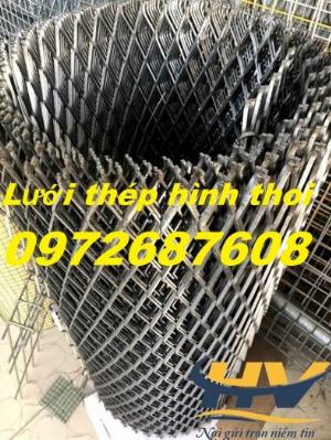 Cung cấp lưới thép hình thoi, lưới thép kéo giãn dạng cuộn có sẵn, dạng tấm sản xuất theo yêu cầu