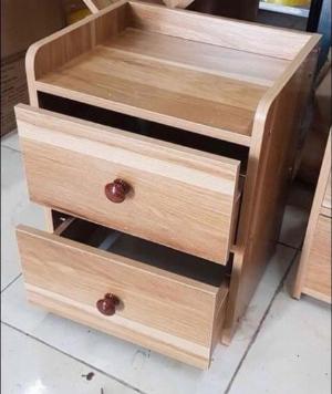 Tủ gỗ đầu giường có 2 ngăn kéo