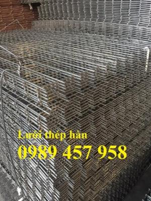 Nhà máy sản xuất Lưới thép hàn chập phi 5, Lưới đổ bê tông D5 200*200, A5 250*250