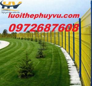 Lưới thép hàng rào bảo vệ, hàng rào mạ kẽm, hàng rào sơn tĩnh điện Lâm Đồng