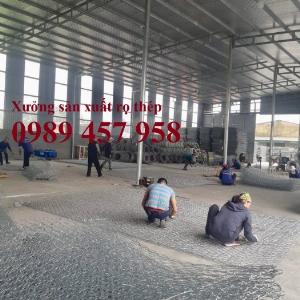 Cung cấp Rọ đá mạ kẽm 2x1x1, Rọ đá bọc nhựa 2x1x0,5, Rồng đá
