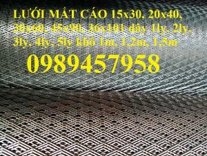 Phân phối lưới thép kéo giãn 30x60, 45x90, Lưới hình thoi trang trí , Lưới quả trám
